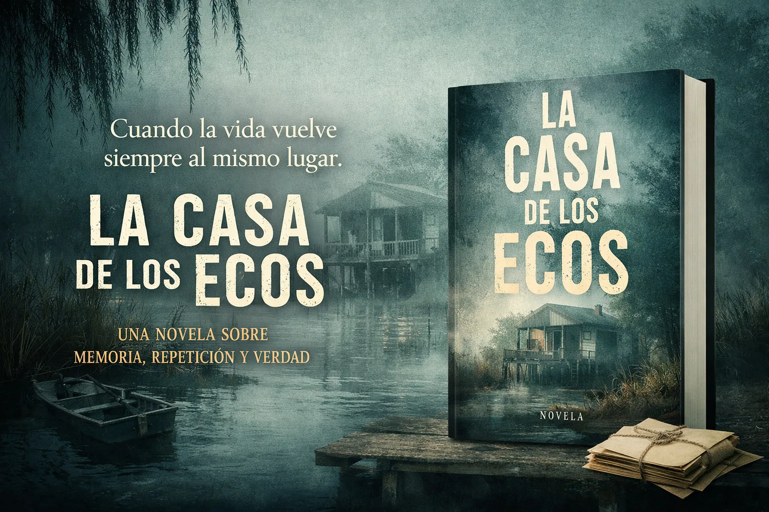 La casa de los ecos: la novela que entra en el lugar donde una vida empieza a repetirse